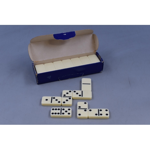 197 - Lambs Navy Rum Dominoes (Double Six) in Original Box