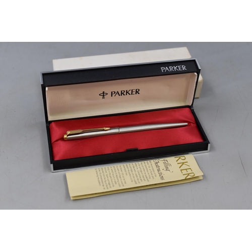 198 - Vintage Parker Ballpoint Pen in Case