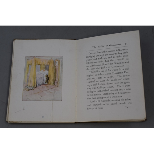 202 - A Beatrix Potter The Tailor of Gloucester First Edition, Deluxe Binding. Published By Frank Warne &a... 