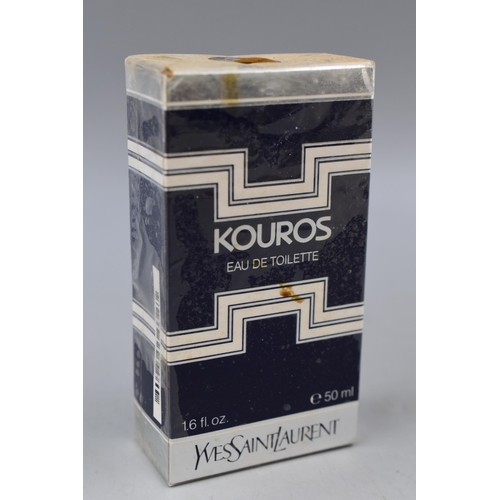 422 - A Sealed Yves Saint Laurent Kouros Aftershave Bottle (50ml)