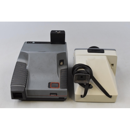 429 - Two Polaroid Instant Cameras (The Button and Impulse AF)