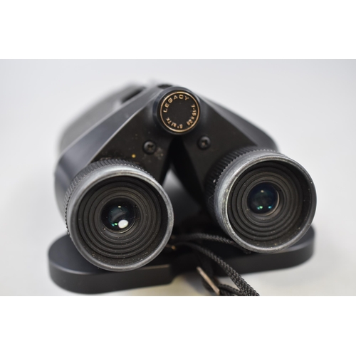 435 - Bausch & Lomb 7-15 25mm Compact Zoom Binoculars Complete with Case and Box