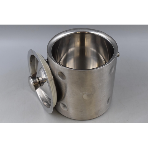 235 - Apollo Designer Stainless steel Ice bucket 6