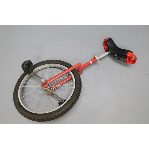 449 - Unicycle with Adjustable Height Seat