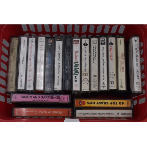 459 - A Selection of Approx 27 Music Cassettes. Includes The Beatles Help, The John Lennon Collection, Elt... 