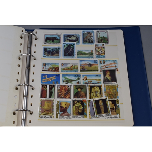 465 - Two Albums Containing a Selection of Worldwide Stamps