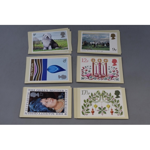 466 - Mixed Selection of Commemorative Stamp Related Postcards