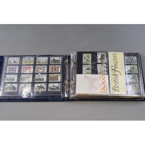 468 - Folder Containing a Selection of First Day Covers Stamp Collections. Includes London Landmarks, Fish... 