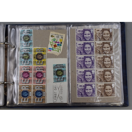 468 - Folder Containing a Selection of First Day Covers Stamp Collections. Includes London Landmarks, Fish... 