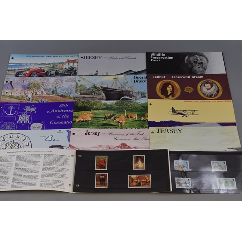 472 - Large Collection of Post Decimal Jersey First Day Covers Stamp Collections. Includes Links with Cana... 