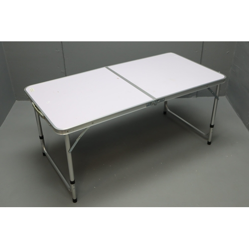 486 - Folding Camp / Stall Table Approx 4ft long