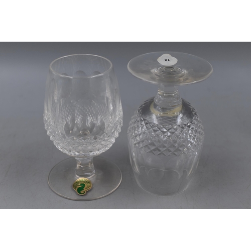 302 - Waterford Crystal Whiskey Glasses with Original Box