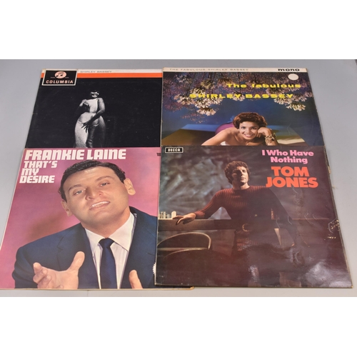 504 - Collection of Nine Pre-Owned I950-60's Vinyl LP's To Include 'The Merseybeats', 'Frank Sinatra'( Thi... 