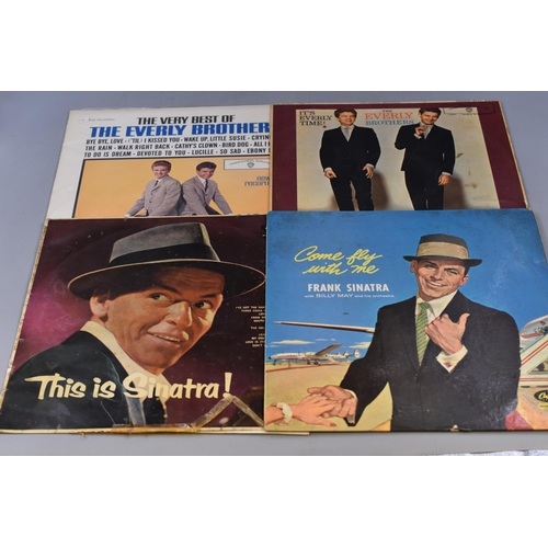 504 - Collection of Nine Pre-Owned I950-60's Vinyl LP's To Include 'The Merseybeats', 'Frank Sinatra'( Thi... 