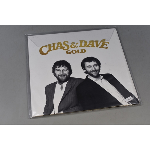 510 - Limited Edition Chas & Dave ' Gold' LP, on Gold Coloured Vinyl, Pre-Owned but Appears In Good Co... 