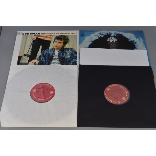 512 - Two Vinyl ' Bob Dylan LP's, ' Highway 61 Revisited' CL 2389 & Bob Dylan's Greatest Hits With Pos... 