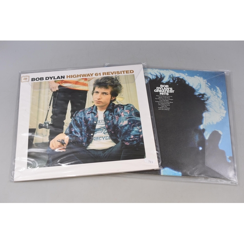 512 - Two Vinyl ' Bob Dylan LP's, ' Highway 61 Revisited' CL 2389 & Bob Dylan's Greatest Hits With Pos... 