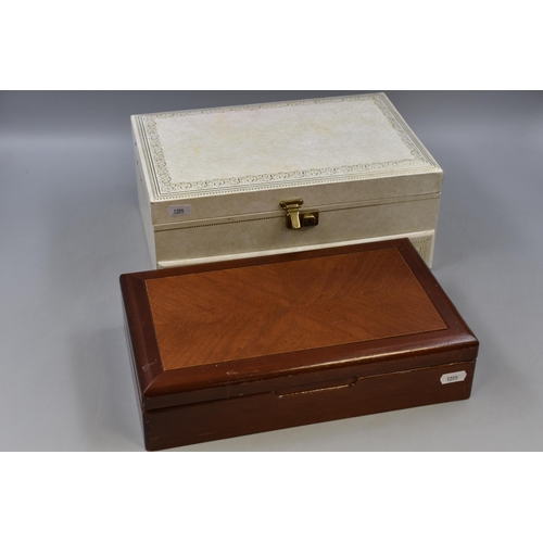 533 - Two Jewellery Boxes complete with Contents