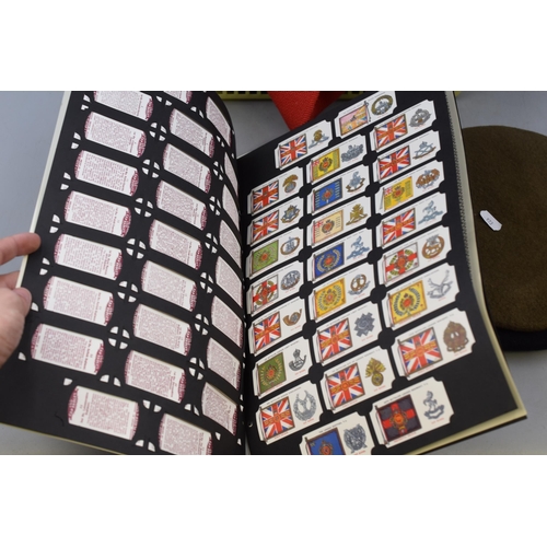 537 - Mixed Selection to include Military Caps from Various Regiments. Also comes with a Collectors Societ... 