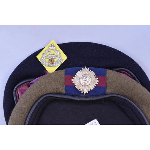 537 - Mixed Selection to include Military Caps from Various Regiments. Also comes with a Collectors Societ... 