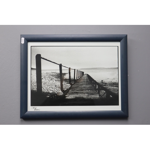 815 - Pair of Framed and Glazed Black and White Photographs with 