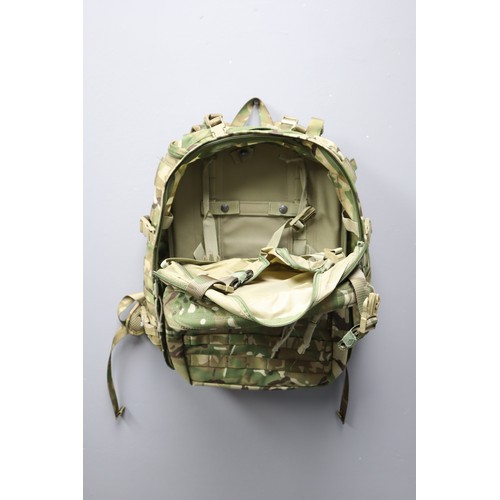 713 - Two Large Camouflage Military DCC Daysack Rucksack Bags. Good quality heavy duty bags with plenty of... 