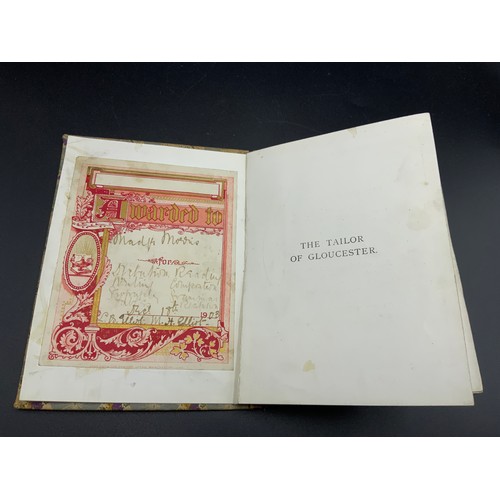 42 - A Beatrix Potter The Tailor of Gloucester First Edition, Deluxe Binding. Published By Frank Warne &a... 