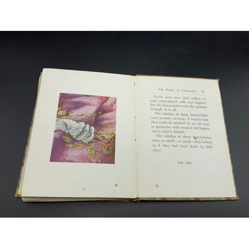 42 - A Beatrix Potter The Tailor of Gloucester First Edition, Deluxe Binding. Published By Frank Warne &a... 