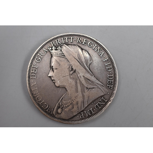 26 - Victoria Silver 1900 Crown