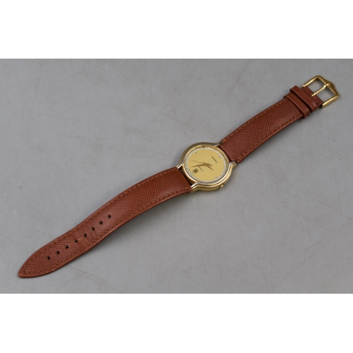 62 - Rado Florence Quartz Watch with Leather Strap (Working)