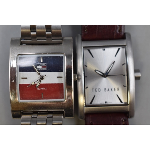 73 - Tommy Hilfiger and Ted Baker Quartz Watches (Both Working)