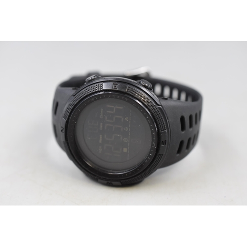 81 - Working Digital Divers Style Water Resistant Watch