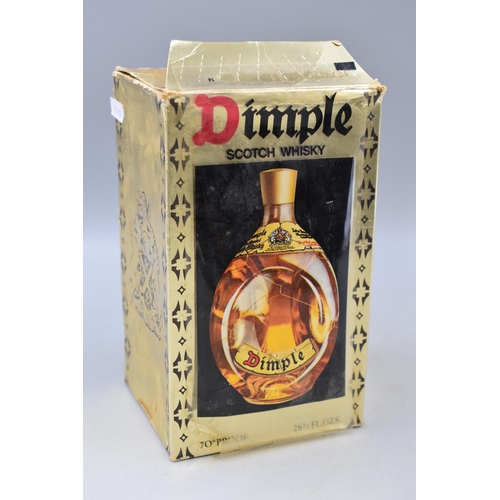 135 - A Bottle of Boxed Dimple Scotch Whiskey (26 2/3 Fluid oz), Sealed (Partially Eavporated)