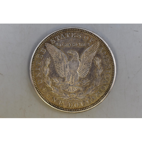 177 - USA Silver 1921 Morgan One Dollar Coin