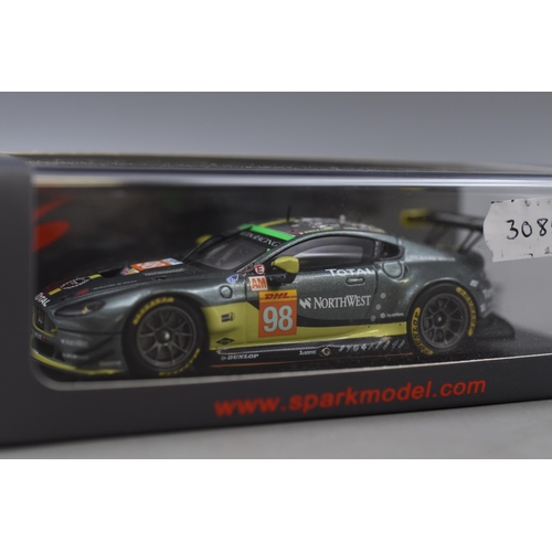 253 - Boxed, Spark Collectors Model Aston Martin Vantage GTE- Aston Martin Racing-Champion Endurance Troph... 