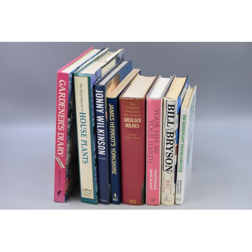 758 - Selection of Books Including Gardener's Diary, James Herriot's Yorkshire with Photographs by Derry B... 