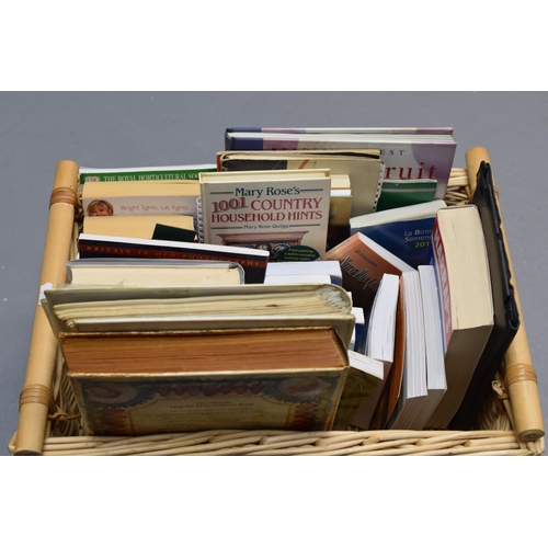 790 - Large selection of books to include cookery books, 8 volumes of 