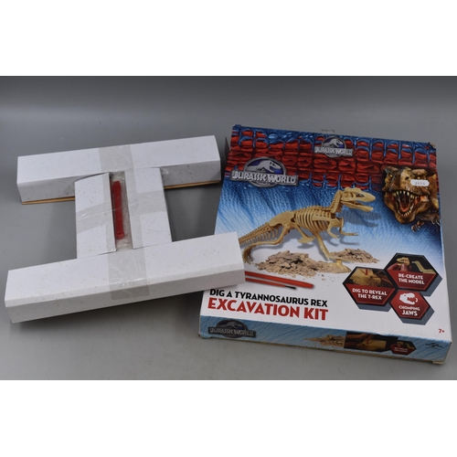 764 - Mixed Lot of Unchecked Activity Kits to include Body Cast, Tyrannosaurus Rex Excavation Kit and a Kn... 