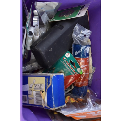 769 - A Box of Assorted Household Fittings And More