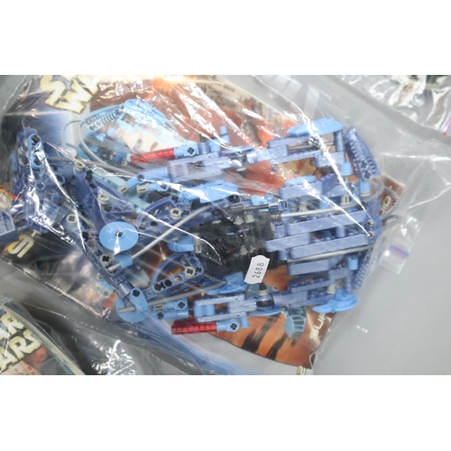 775 - Six Sets of Star Wars Lego including Rare C3PO, Stormtrooper and R2D2