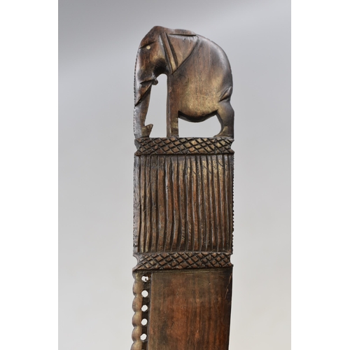 780 - African Wooden Decorative Sword (25