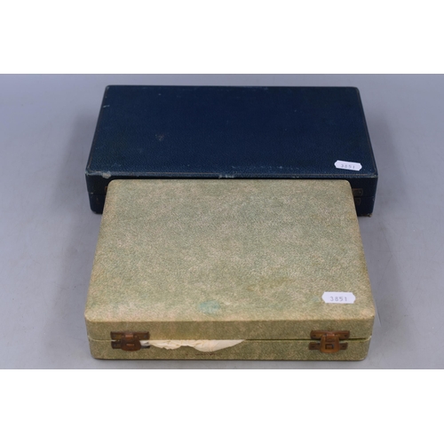 646 - Two Mid Century Silver Plated Cutlery Sets in Original Storage Cases to include Jl ltd and F and W