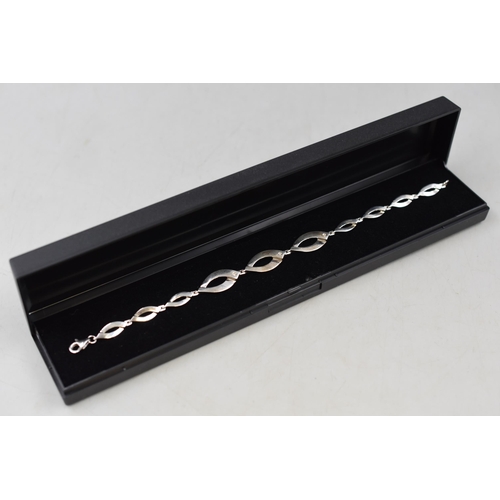 55 - Silver 925 Bracelet Complete with Presentation Box