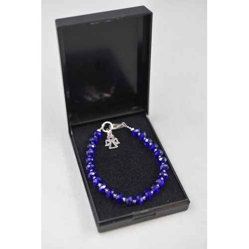 65 - Silver 925 Angel Bracelet with Presentation Box