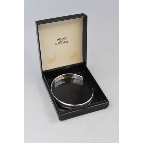 68 - Silver 925 Bangle Complete with Presentation Box