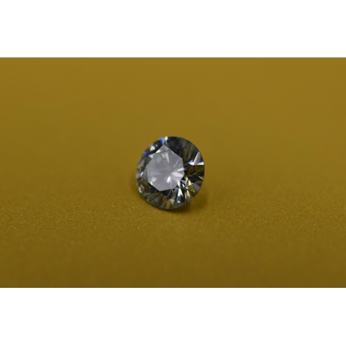 84 - Moissanite Diamond 0.5ct, Excellent Cut, Colour 