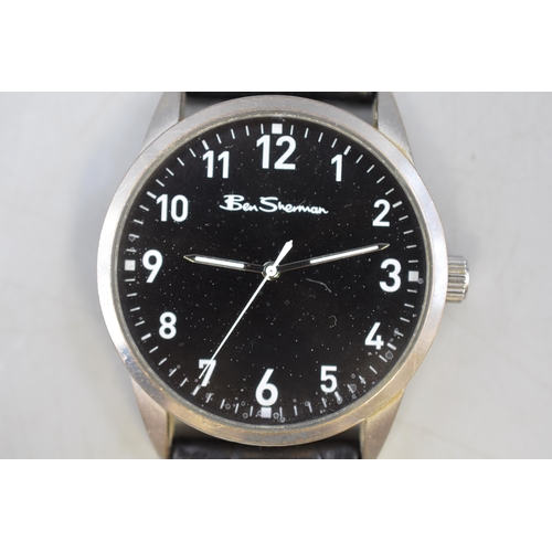 103 - Ben Sherman Large Dial Watch (Working)