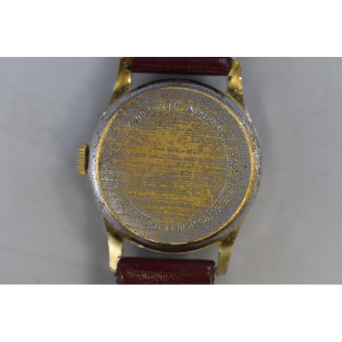 116 - Bolton de Luxe Mechanical Watch Antimagnetic (Working)