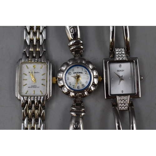 121 - Five Ladies Watches to include Nike (working)