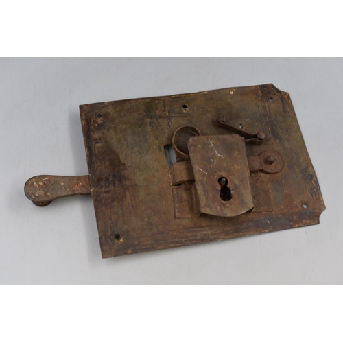 352 - Antique Italian Door Lock (11